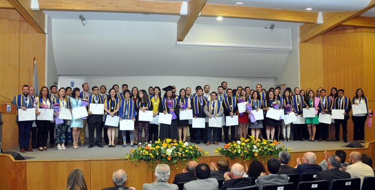 Ceremonia graduación de postgrados UBB acentúa excelencia académica