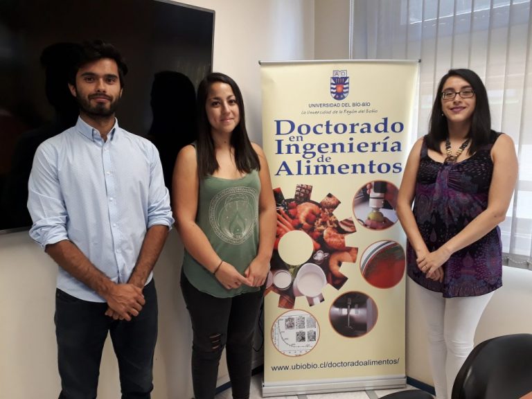 Estudiantes de Doctorado en Ingeniería de Alimentos UBB se adjudican becas ANID