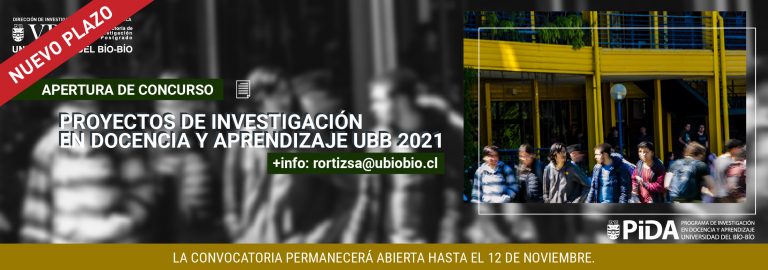 Concurso de Proyectos de Investigación en Docencia y Aprendizaje UBB 2021