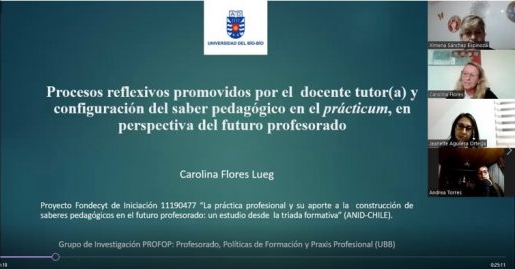 Académica UBB comparte resultados preliminares de Fondecyt que relevan el rol de la reflexión docente