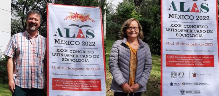 Investigadores/a UBB expusieron en el XXXIII Congreso Latinoamericano de Sociología en México