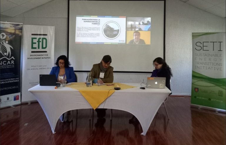 Académicos y estudiantes de postgrado FACE-UBB participaron en el 8vo Encuentro Anual de Economía Ambiental NENRE EfD-Chile