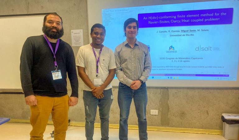 Integrantes de Proyecto Anillo ‘dsalt’ participaron en tradicional congreso de matemáticas