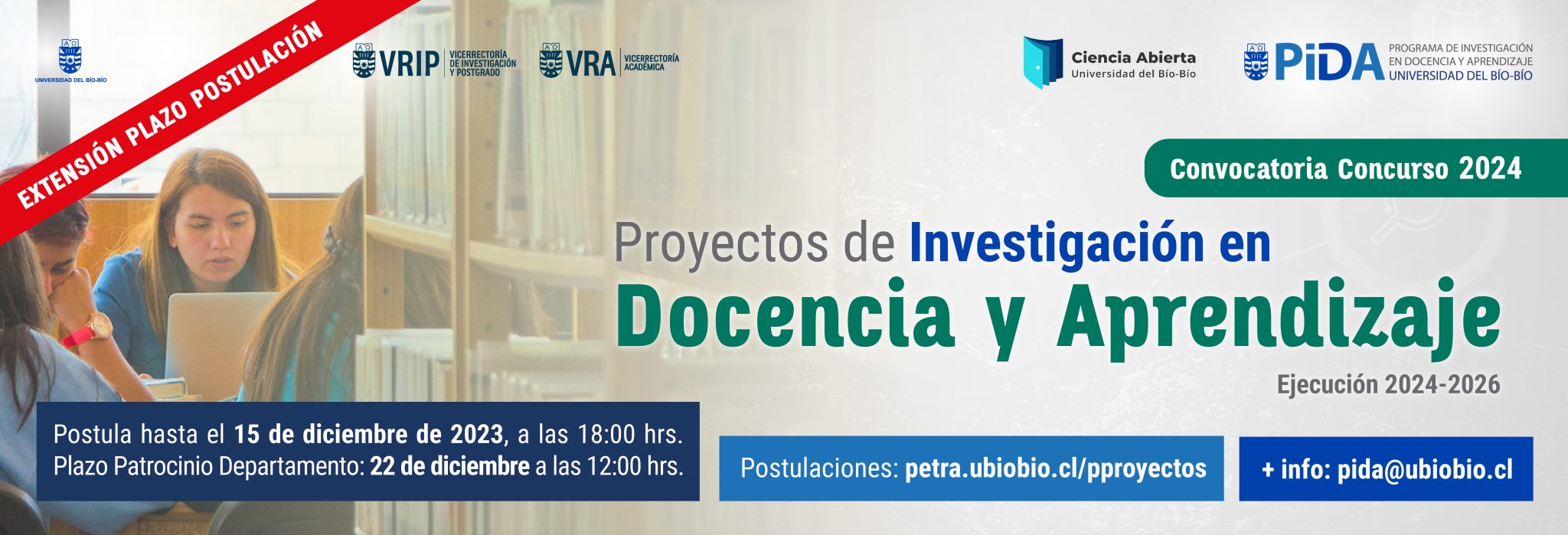 Proyectos de Investigación en Docencia y Aprendizaje UBB 2024