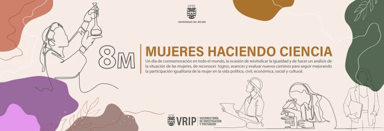 VRIP-UBB se adhiere a la conmemoración del 8M, Día Internacional de la Mujer