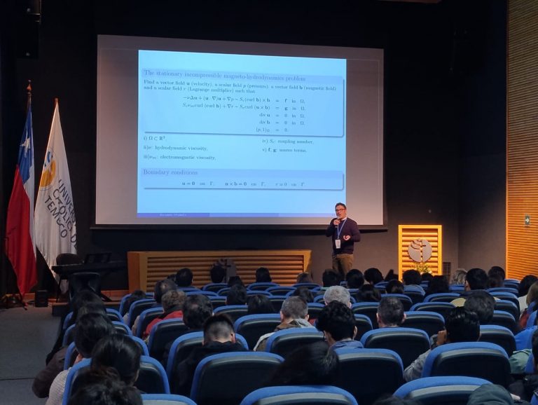 Investigador UBB inauguró la XXXVI Jornada de Matemática de la Zona Sur, realizada en Temuco