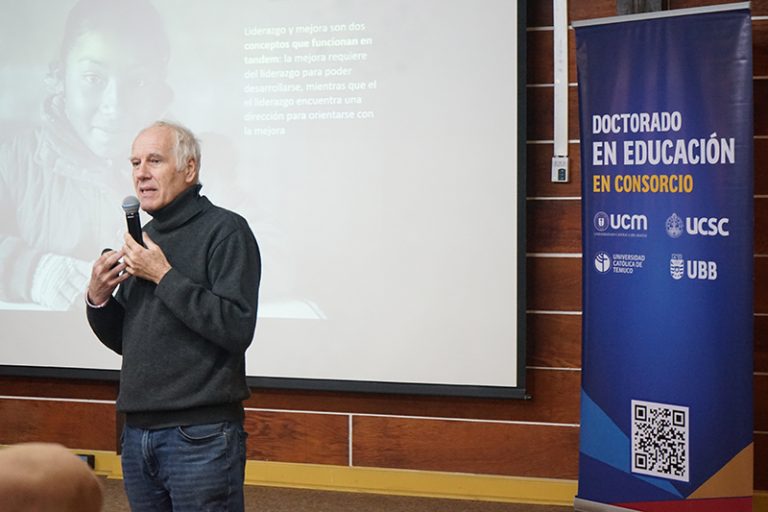 José Weinstein inaugura año académico de Doctorado en Educación en Consorcio en Chillán