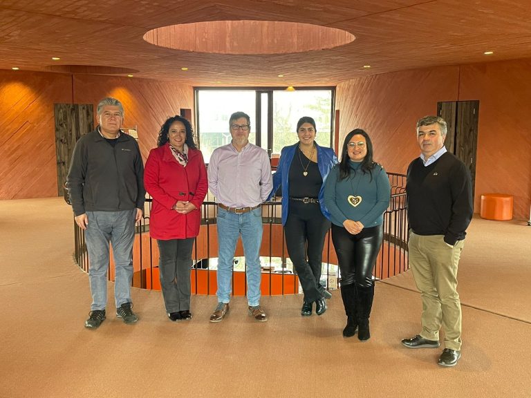 Empresa Arxada Quimetal visitaron instalaciones tecnológicas de la UBB