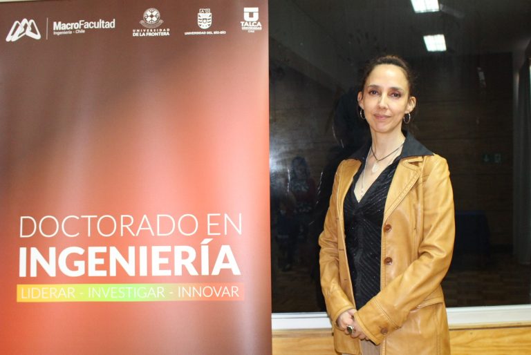 Doctorado en Ingeniería Consorciado (UBB, UFRO y UTalca) gradúa a su primera alumna