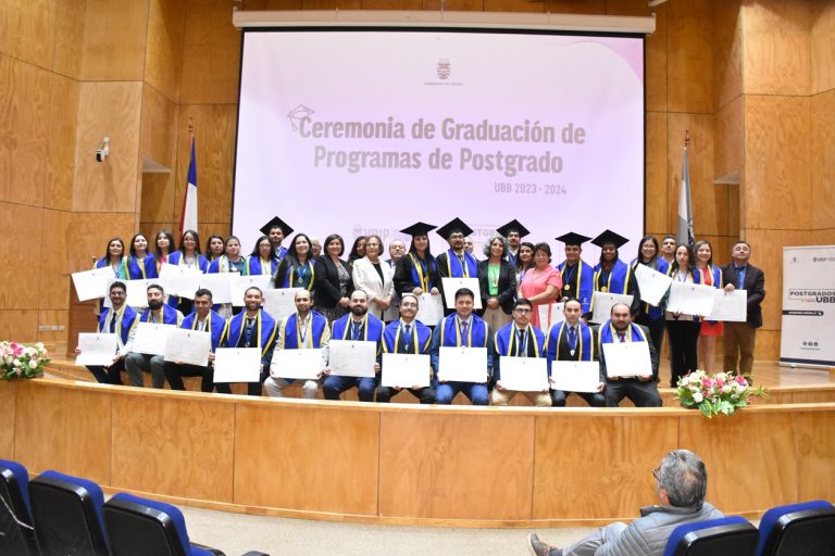 Universidad del Bío-Bío aporta al país nuevos graduados y graduadas de Doctorado y Magíster en la sede Ñuble