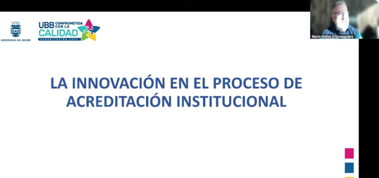 Director de Innovación UBB participó en seminario sobre nuevos criterios de acreditación en innovación universitaria organizado por la Red de Innovación del CUECH y la CNA