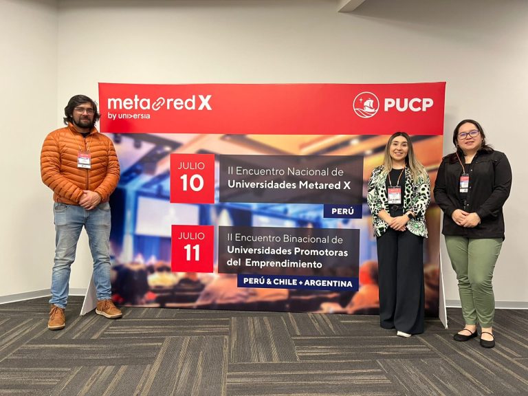 Unidad de Emprendimiento UBB visita Perú para conocer experiencias internacionales en innovación y emprendimiento universitario