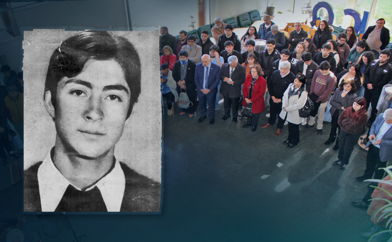 Universidad del Bío-Bío recordó a estudiante de la UTE asesinado en 1973 y declarado inocente por la Corte Suprema en 2024
