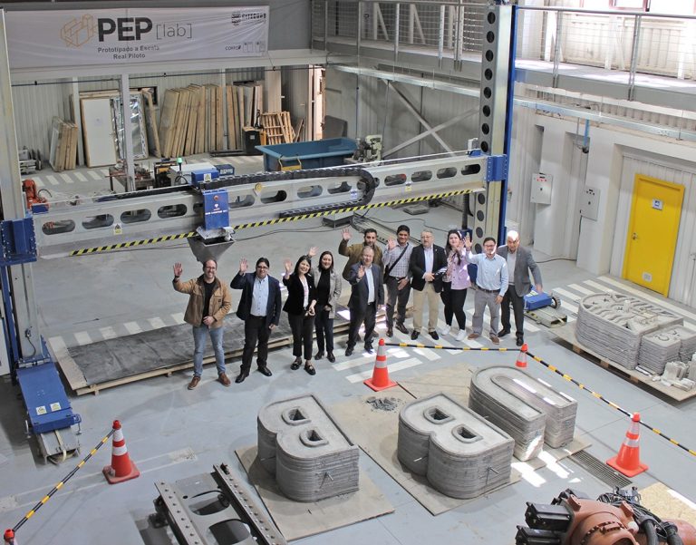 Delegación internacional asociada a la Red RIM de CYTED visita la UBB para conocer su oferta científico-tecnológica