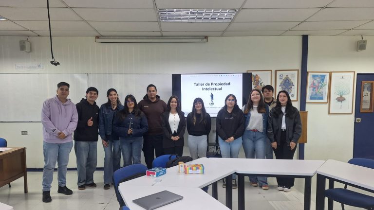 OTL-UBB realiza capacitación a estudiantes de Diseño Gráfico en temáticas de Propiedad Intelectual