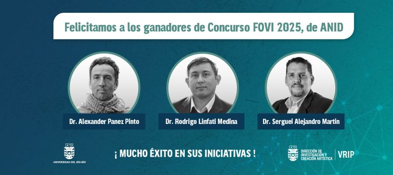 UBB fortalece su presencia internacional con investigadores que fueron reconocidos en el Concurso FOVI 2025 de ANID