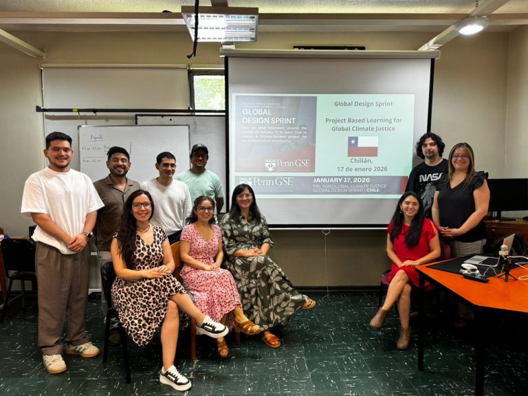 Académicos UBB participan en taller internacional sobre Aprendizaje Basado en Proyectos y Justicia Climática junto a la Universidad de Pensilvania