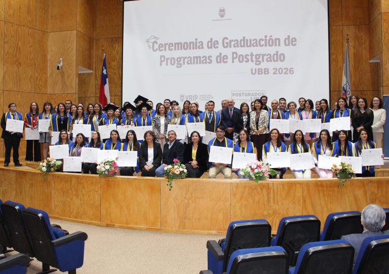 Universidad del Bío-Bío destaca a cuatro nuevas doctoras en ceremonia de graduación de Postgrado en Chillán