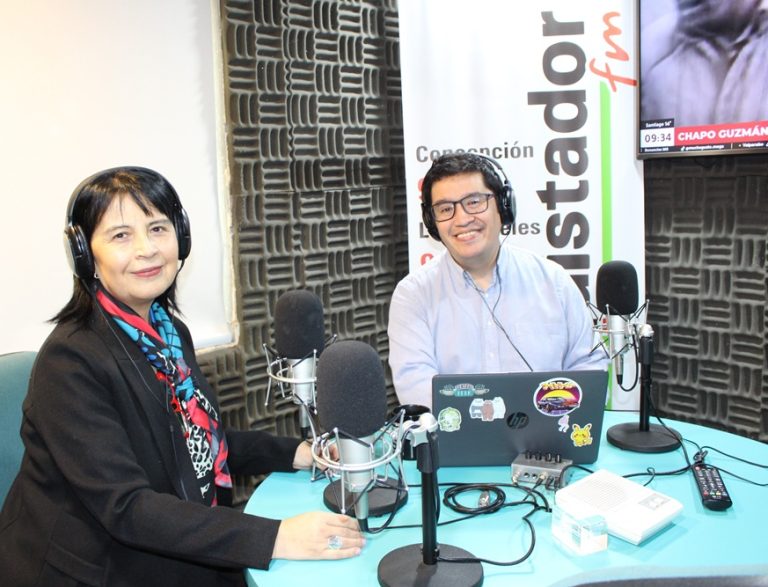Vicerrectora de Investigación y Postgrado de la UBB destaca liderazgo en innovación en entrevista en radio El Conquistador