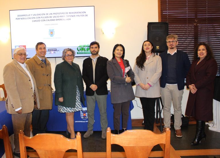 Universidad del Bío-Bío promueve innovadora tecnología para rehidratación de frutos de carozo con potencial internacional