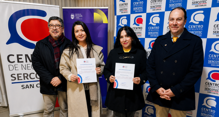 Emprendedores de Ñuble se certifican en Academia de Branding y Marketing Digital impulsada por la Universidad del Bío-Bío y Sercotec