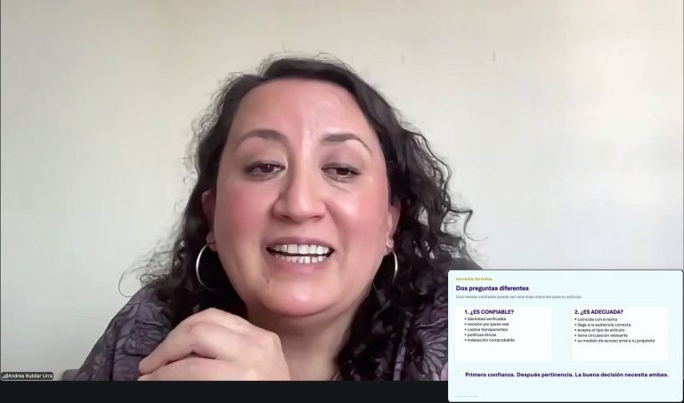 Webinar entrega claves para elegir revistas científicas y evitar trampas editoriales