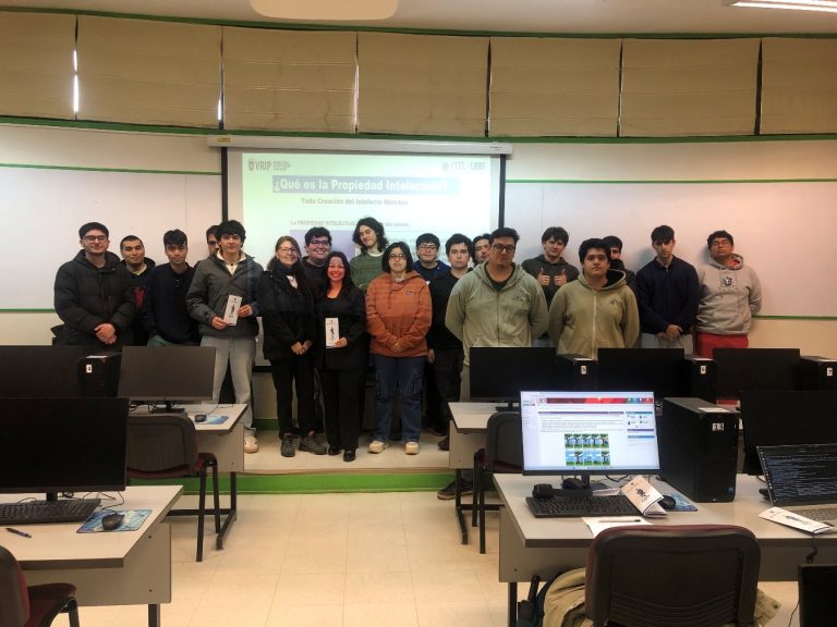 OTL-UBB fortalece la cultura de la innovación y la Propiedad Intelectual entre estudiantes de Ingeniería Civil Informática