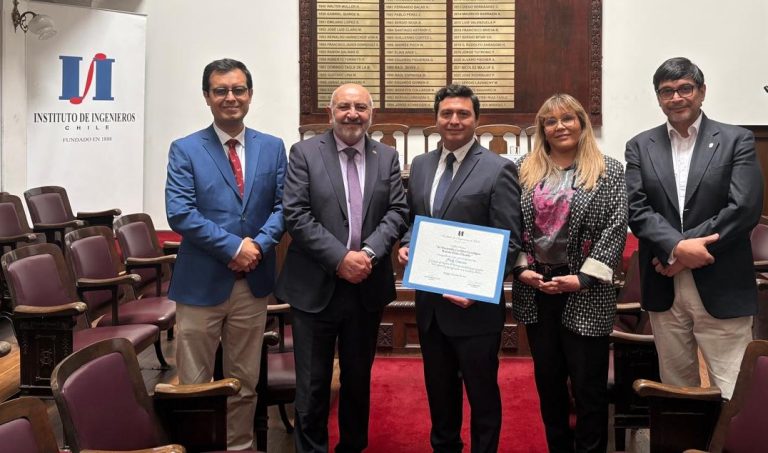 Investigador UBB, Dr. Fredy Troncoso fue distinguido por su aporte al desarrollo de Fiscal HeredIA